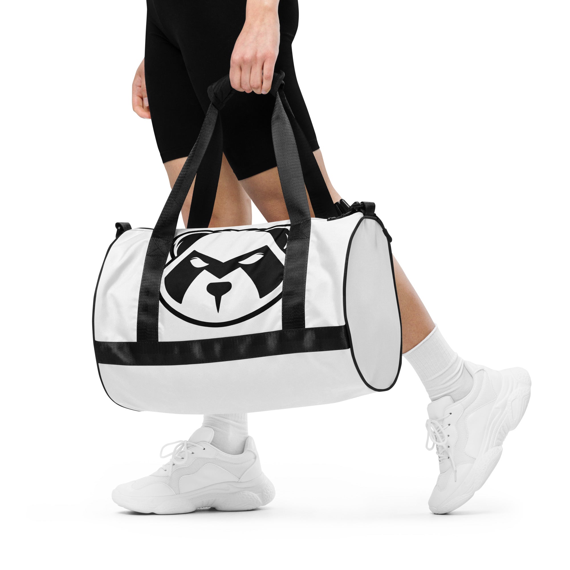 Panda Mastro LogoAll-over print gym bag