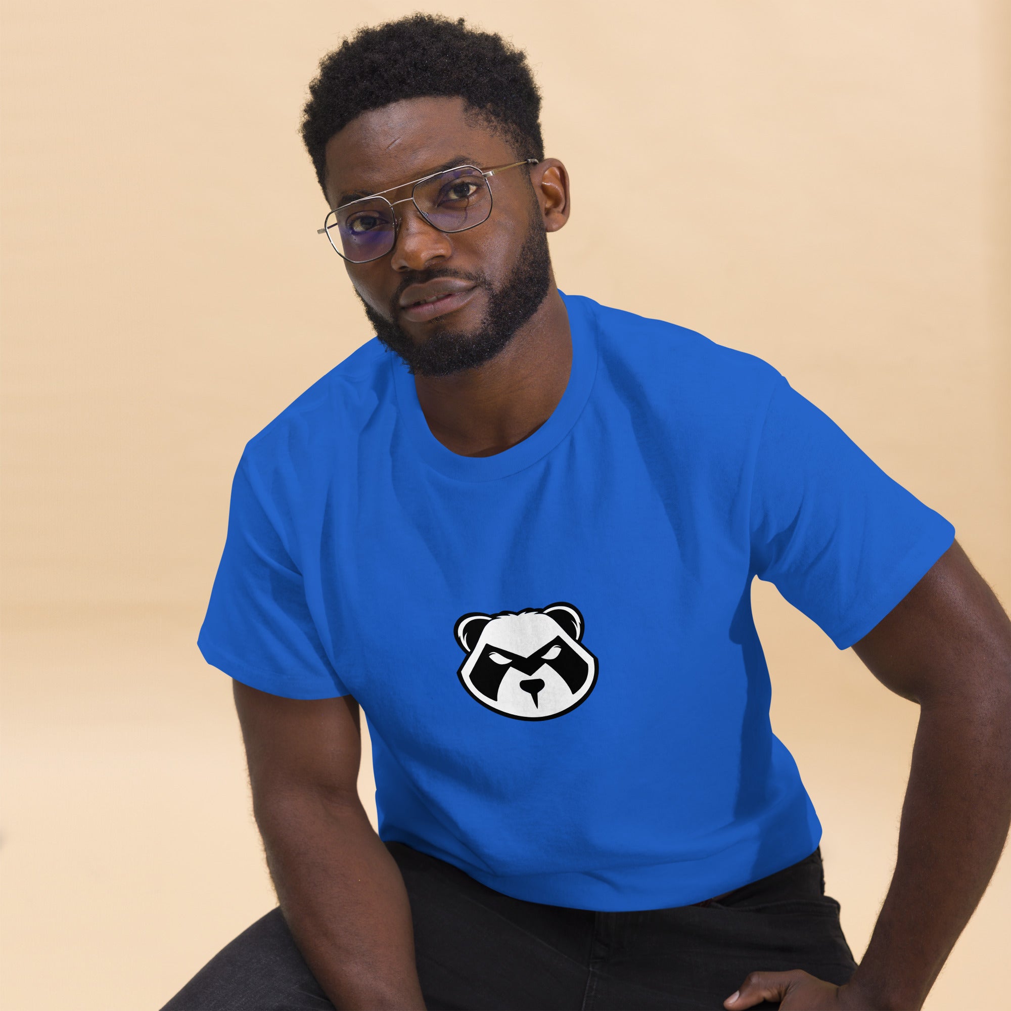 Panda Mastro Logo Men's classic tee