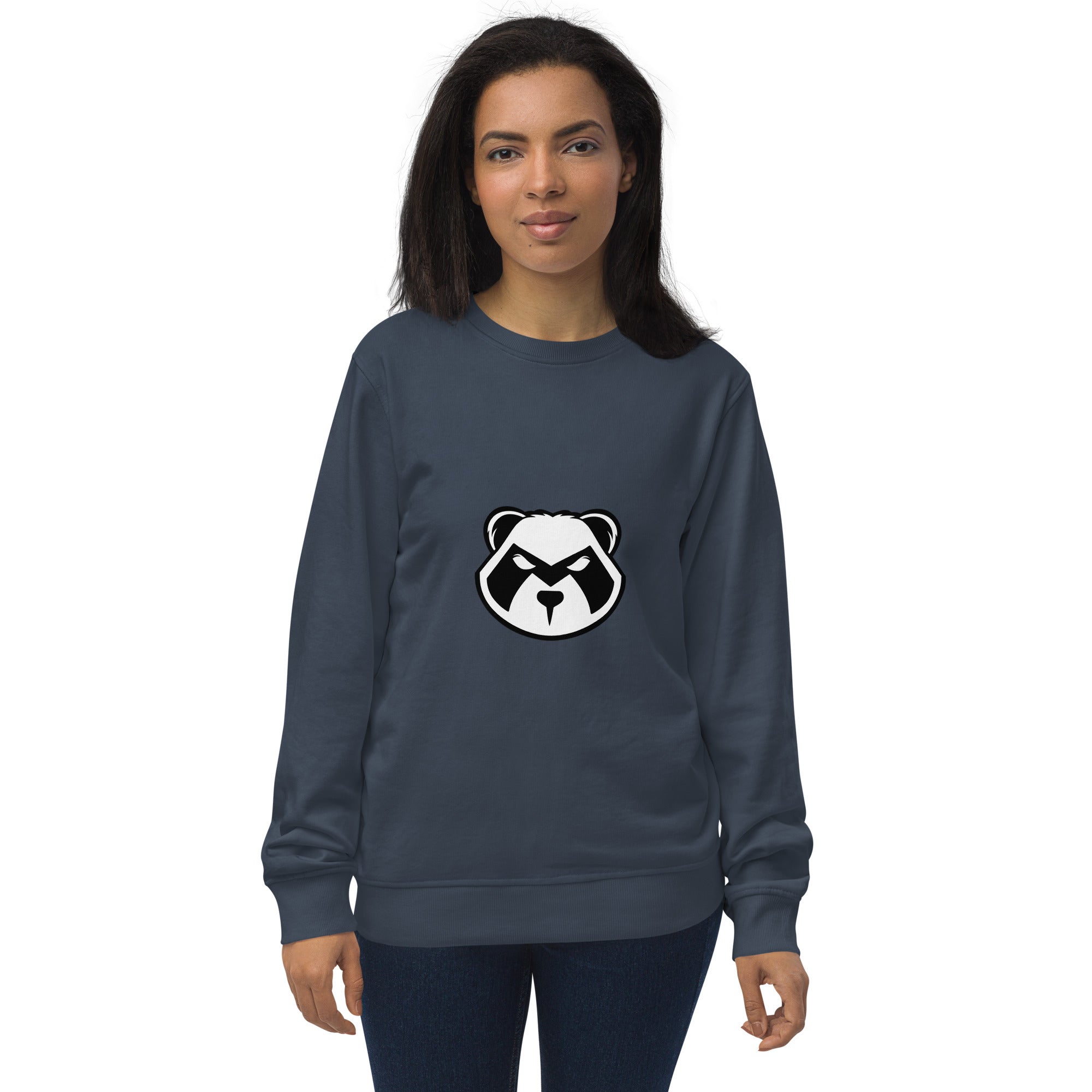 Panda Mastro Logo Unisex organic sweatshirt