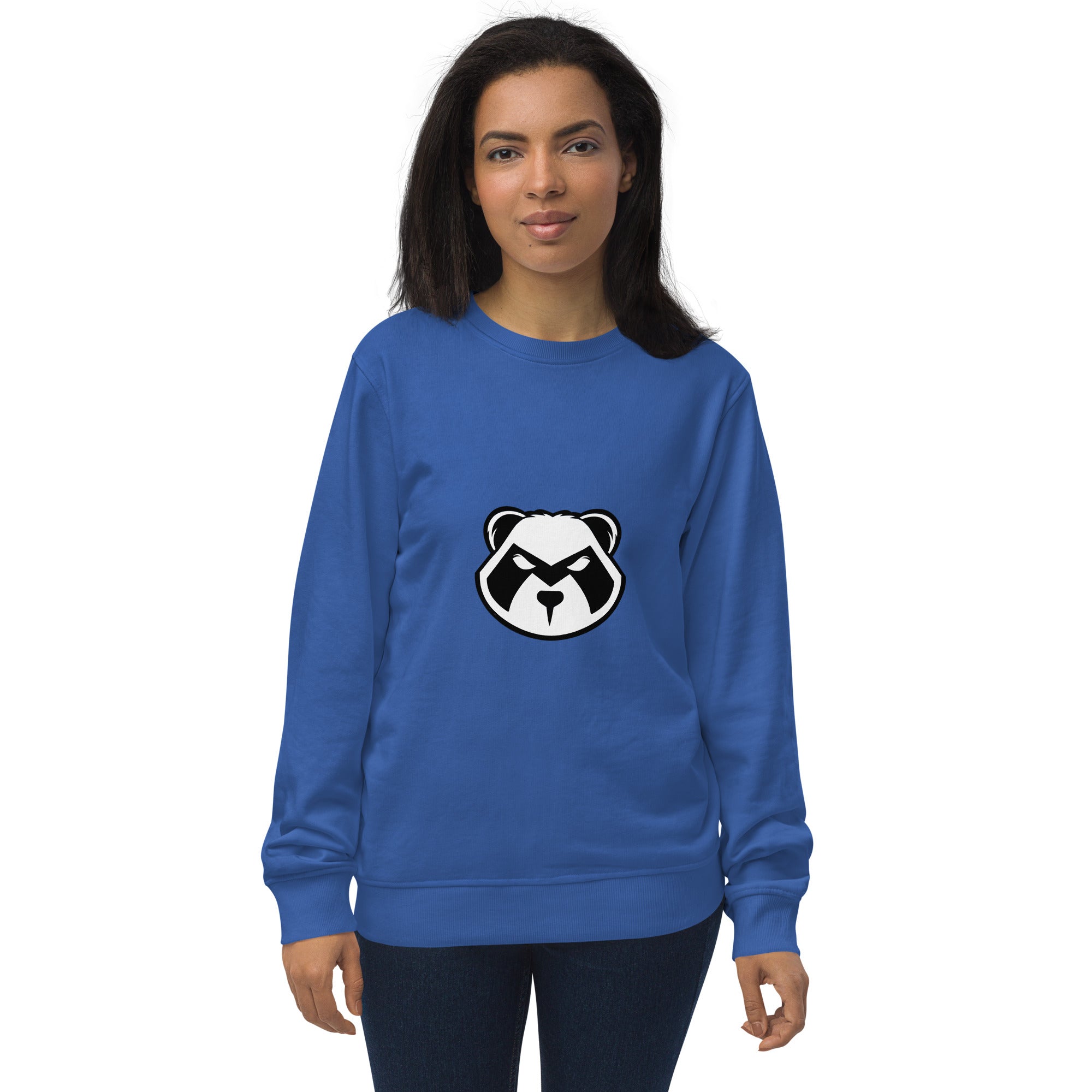 Panda Mastro Logo Unisex organic sweatshirt