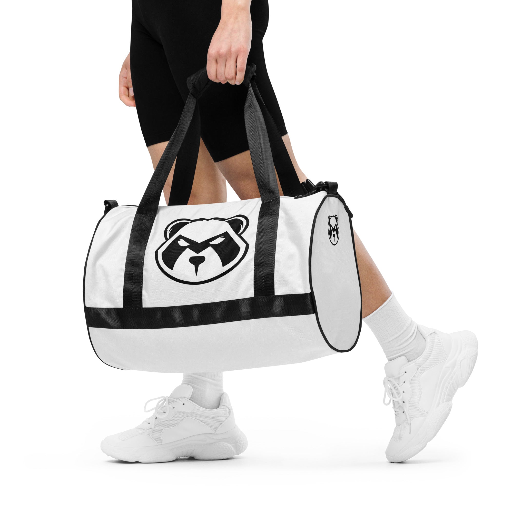 Panda Mastro LogoAll-over print gym bag