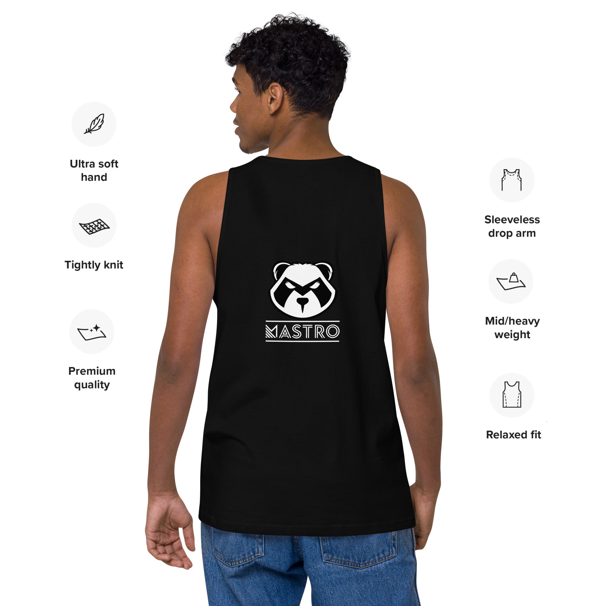 THE Men’s Panda Mastro Zone tank top