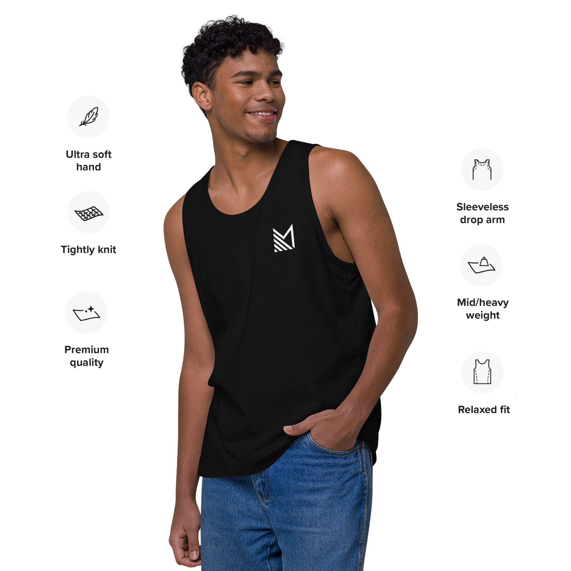 THE Men’s Panda Mastro Zone tank top