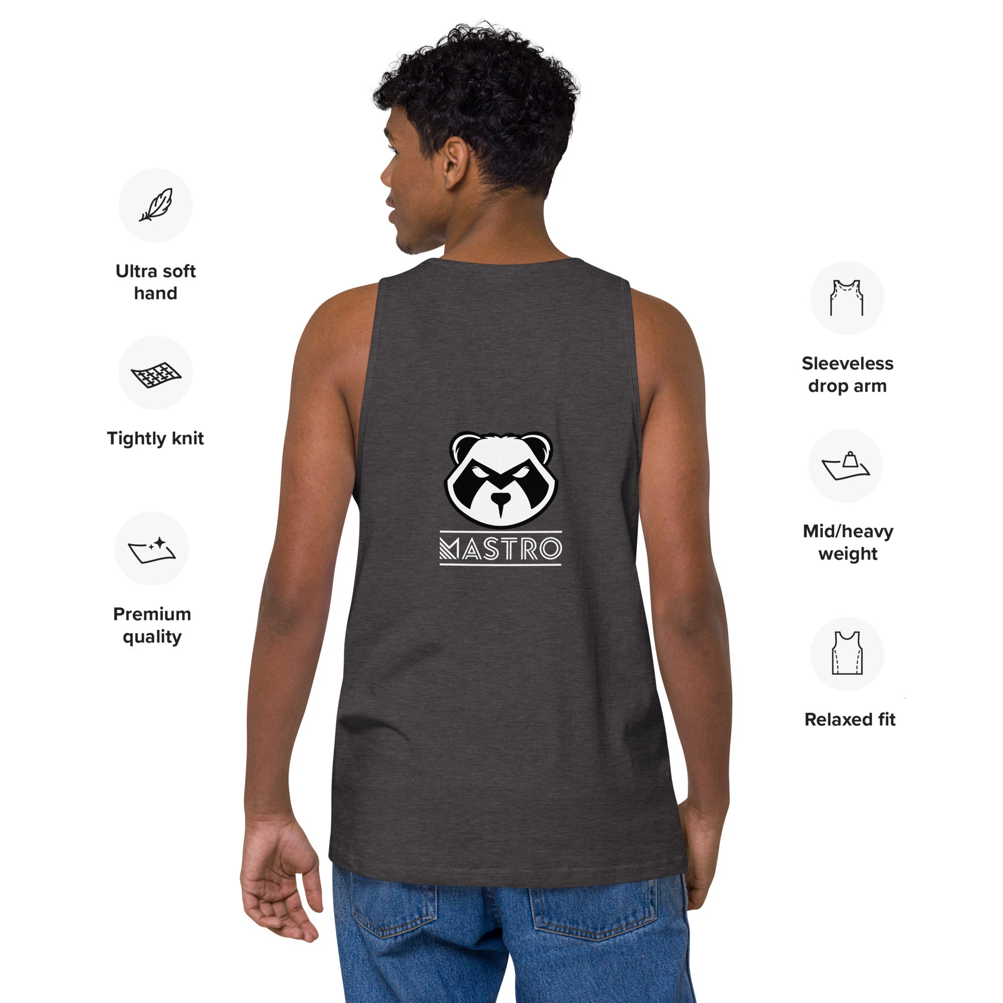 THE Men’s Panda Mastro Zone tank top