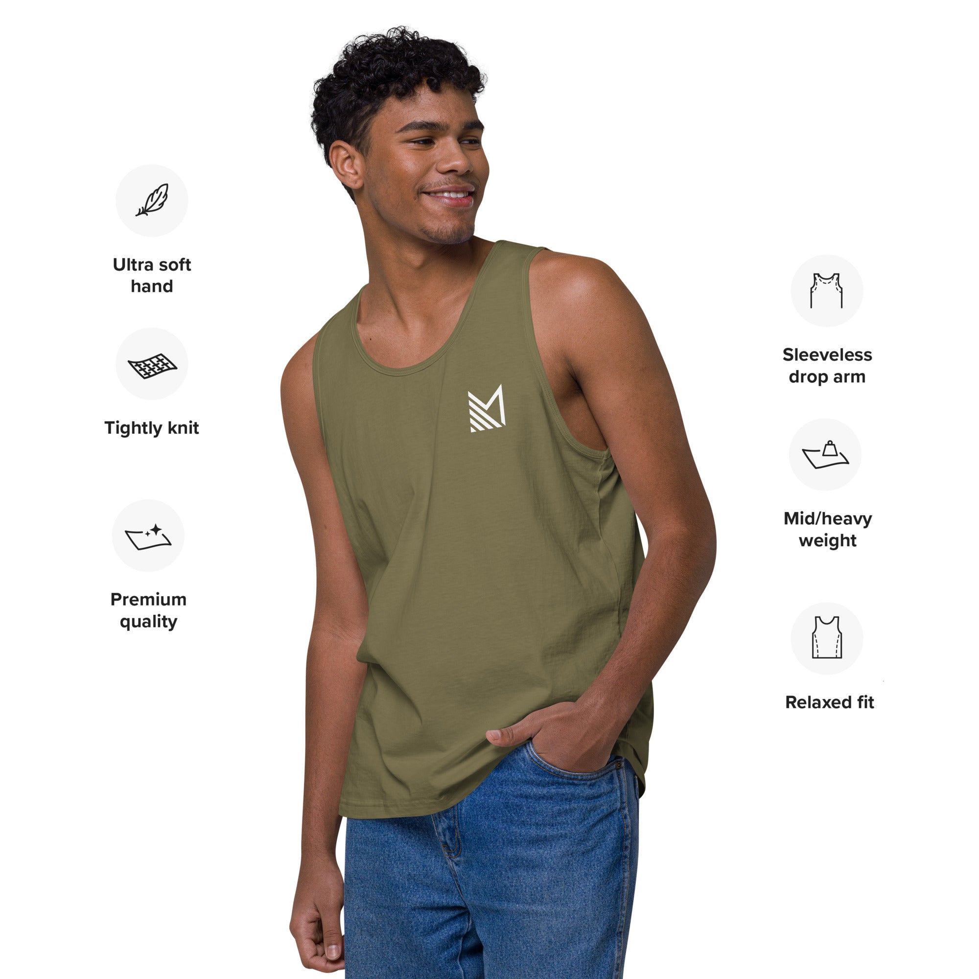 THE Men’s Panda Mastro Zone tank top