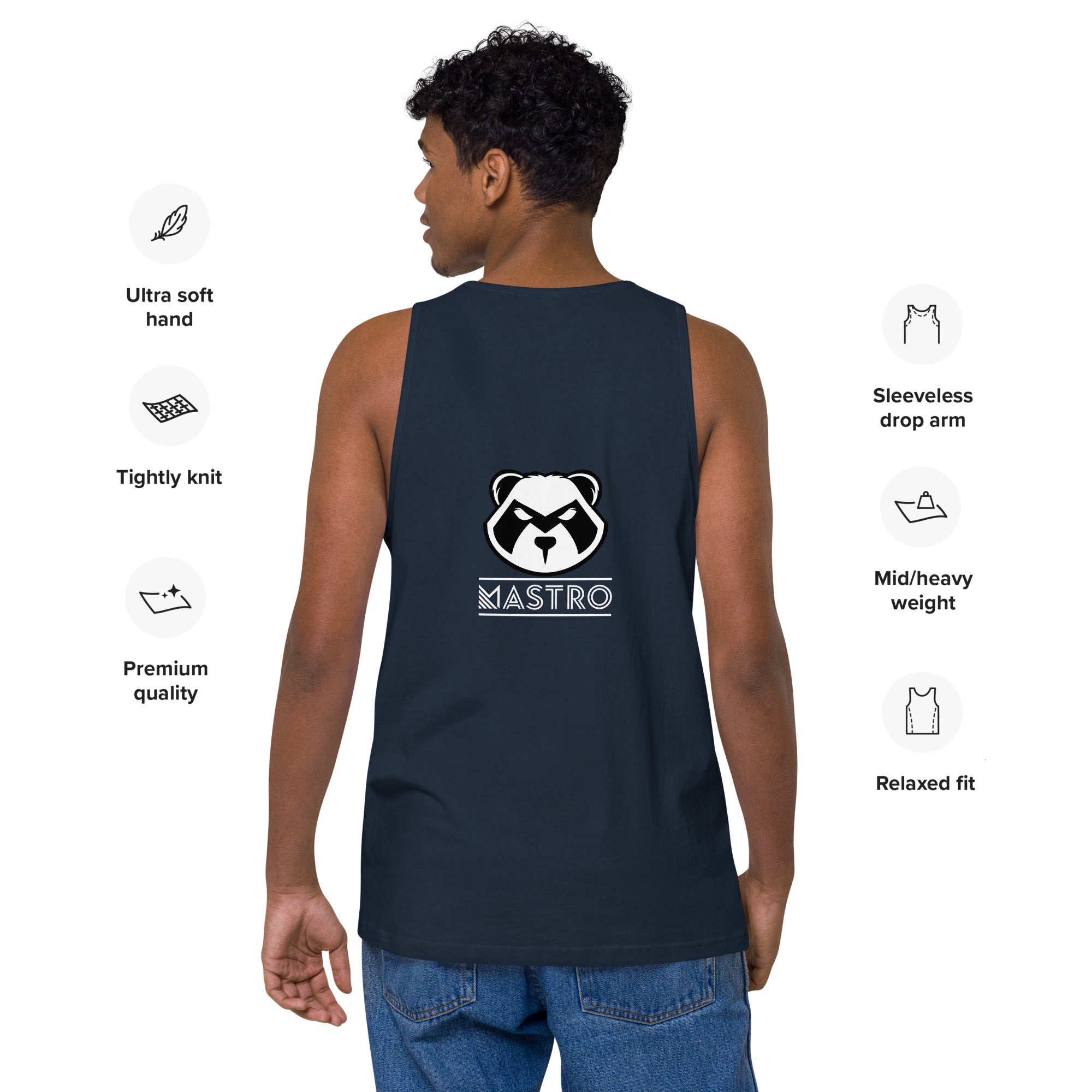 THE Men’s Panda Mastro Zone tank top